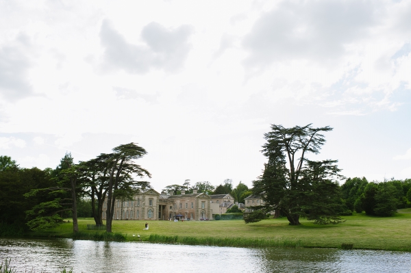 The view over the lake of Compton Verney 